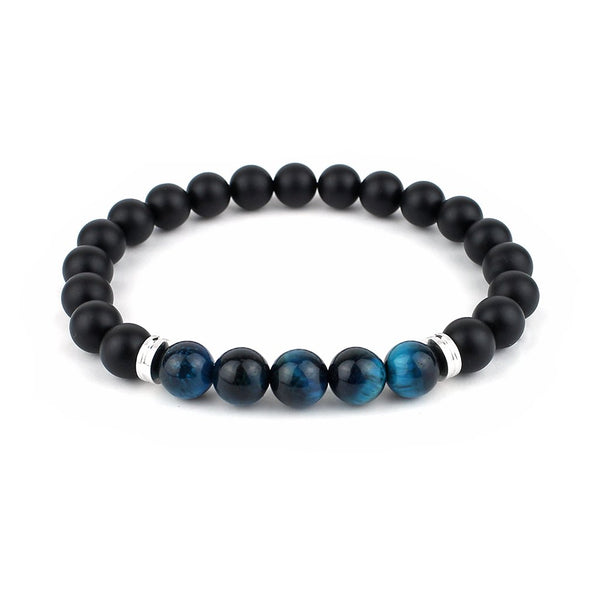 Men's Blue Shade Bracelet - Beadrid